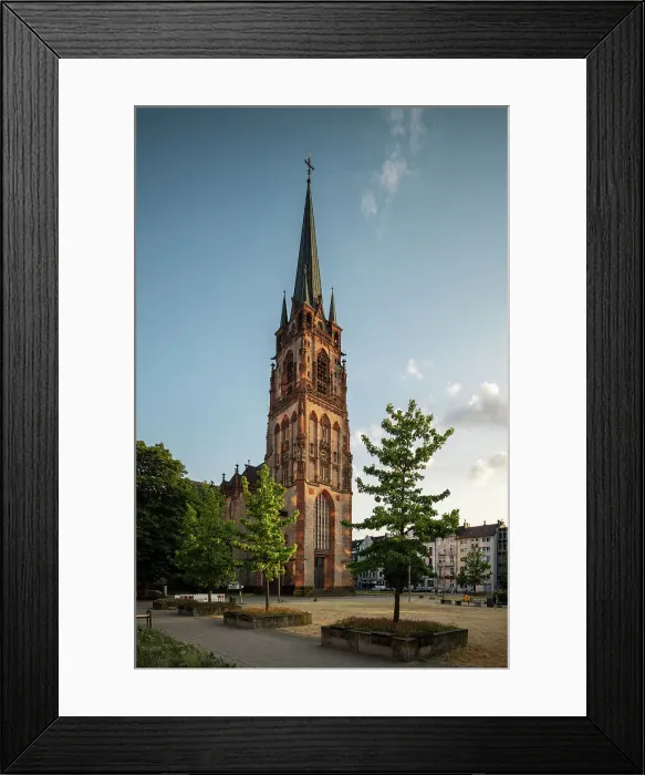 Framed Print : Exterior of Kirche St. Peter, Dusseldorf, North Rhine-Westphalia, Germany, Europe Framed Print : Exterior of Kirche St. Peter, Dusseldorf, North Rhine-Westphalia, Germany, Europe