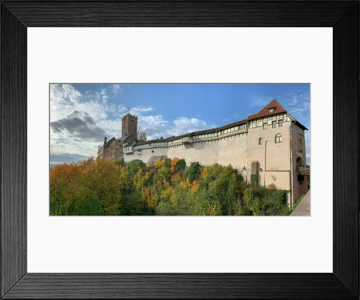 Framed Print : Exterior of Wartburg Castle whose foundation was laid in 1067, UNESCO World Heritage Site, Eisenach, Thuringia, Germany, Europe Framed Print : Exterior of Wartburg Castle whose foundation was laid in 1067, UNESCO World Heritage Site, Eisenach, Thuringia, Germany, Europe
