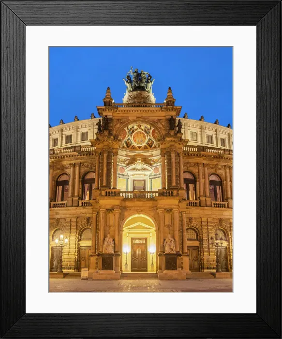 Framed Print : The Semperoper, the opera house of the Sachsische Staatsoper Dresden, Dresden, Saxony, Germany, Europe Framed Print : The Semperoper, the opera house of the Sachsische Staatsoper Dresden, Dresden, Saxony, Germany, Europe