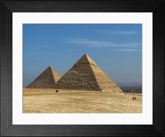 Framed Print : The Giza pyramid complex, UNESCO World Heritage Site, West Bank of the River Nile, near Cairo, Egypt, North Africa, Africa Framed Print : The Giza pyramid complex, UNESCO World Heritage Site, West Bank of the River Nile, near Cairo, Egypt, North Africa, Africa