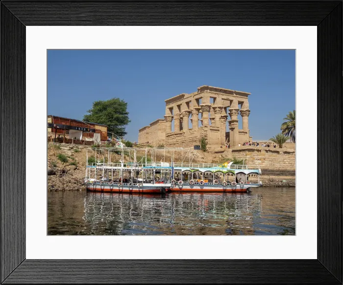 Framed Print : Boats gathering to take tourists to the Philae temple complex, The Temple of Isis, on the island of Agilkia, UNESCO World Heritage Site, Egypt, North Africa, Africa Framed Print : Boats gathering to take tourists to the Philae temple complex, The Temple of Isis, on the island of Agilkia, UNESCO World Heritage Site, Egypt, North Africa, Africa