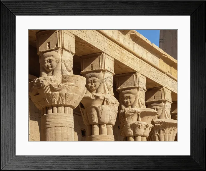 Framed Print : Columns at the Philae temple complex, The Temple of Isis, currently on the island of Agilkia, UNESCO World Heritage Site, Egypt, North Africa, Africa Framed Print : Columns at the Philae temple complex, The Temple of Isis, currently on the island of Agilkia, UNESCO World Heritage Site, Egypt, North Africa, Africa