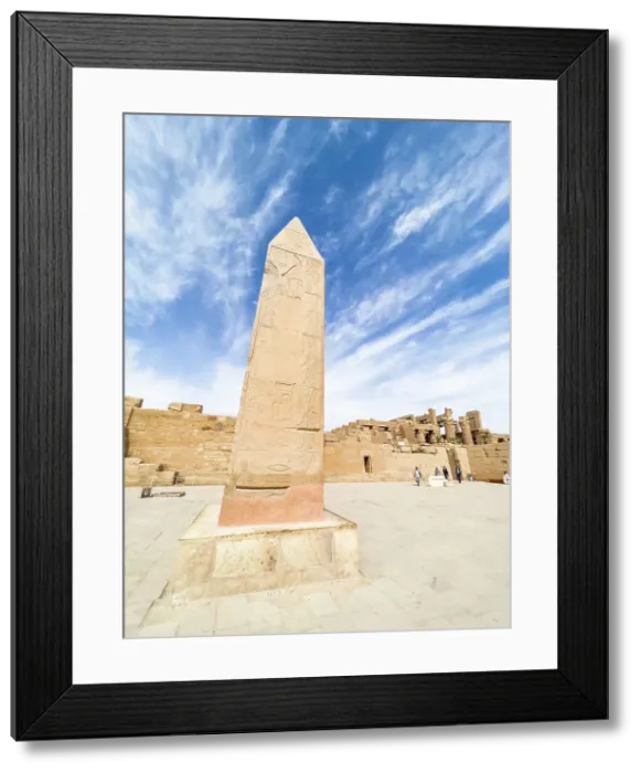 Framed Print : Obelisk, Karnak Temple Complex, a vast mix of temples, pylons, and chapels, UNESCO World Heritage Site, near Luxor, Thebes, Egypt, North Africa, Africa Framed Print : Obelisk, Karnak Temple Complex, a vast mix of temples, pylons, and chapels, UNESCO World Heritage Site, near Luxor, Thebes, Egypt, North Africa, Africa