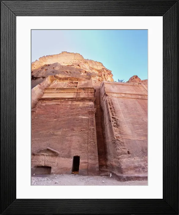 Framed Print : The Street of Facades, Petra Archaeological Park, UNESCO World Heritage Site, one of the New Seven Wonders of the World, Petra, Jordan, Middle East Framed Print : The Street of Facades, Petra Archaeological Park, UNESCO World Heritage Site, one of the New Seven Wonders of the World, Petra, Jordan, Middle East