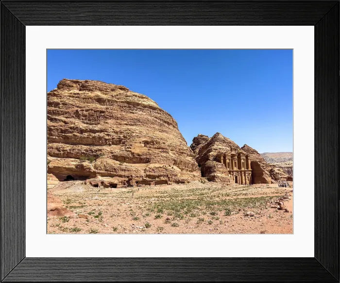 Framed Print : The Petra Monastery (Al Dayr), Petra Archaeological Park, UNESCO World Heritage Site, one of the New Seven Wonders of the World, Petra, Jordan, Middle East Framed Print : The Petra Monastery (Al Dayr), Petra Archaeological Park, UNESCO World Heritage Site, one of the New Seven Wonders of the World, Petra, Jordan, Middle East