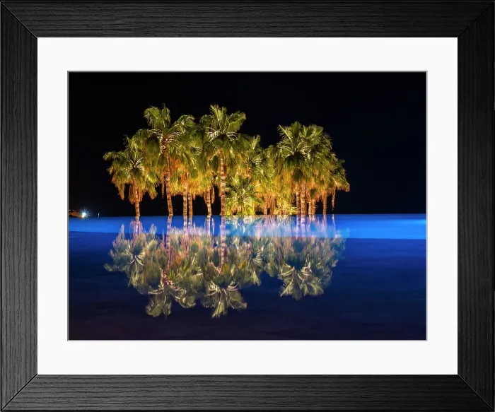 Framed Print : Night at the Kempinski Hotel Ishtar, a five-star luxury resort by the Dead Sea inspired by the Hanging Gardens of Babylon, Jordan, Middle East Framed Print : Night at the Kempinski Hotel Ishtar, a five-star luxury resort by the Dead Sea inspired by the Hanging Gardens of Babylon, Jordan, Middle East