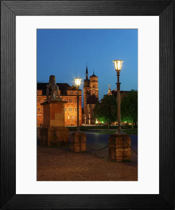 Framed Print : Schlossplatz Square and Altes Schloss (Old Castle) Stuttgart, Baden-Wurttemberg, Germany, Europe Framed Print : Schlossplatz Square and Altes Schloss (Old Castle) Stuttgart, Baden-Wurttemberg, Germany, Europe