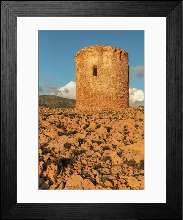 Framed Print : Torre di Cala Domestica, Buggerru, Costa Verde, Sulcis Iglesiente district, Sardinia, Italy, Mediterranean, Europe Framed Print : Torre di Cala Domestica, Buggerru, Costa Verde, Sulcis Iglesiente district, Sardinia, Italy, Mediterranean, Europe