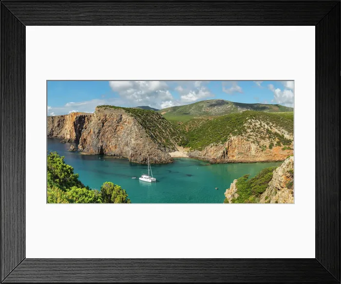 Framed Print : Cala Domestica, Buggerru, Costa Verde, Sulcis Iglesiente district, Sardinia, Italy, Mediterranean, Europe Framed Print : Cala Domestica, Buggerru, Costa Verde, Sulcis Iglesiente district, Sardinia, Italy, Mediterranean, Europe