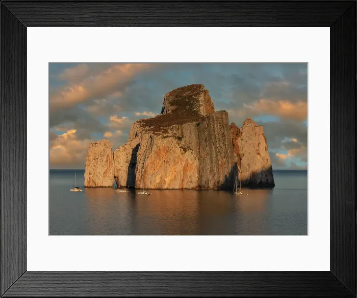 Framed Print : Pan di Zucchero, Nebida, Iglesiente, Sud Sardegna district, Sardinia, Italy, Mediterranean, Europe
