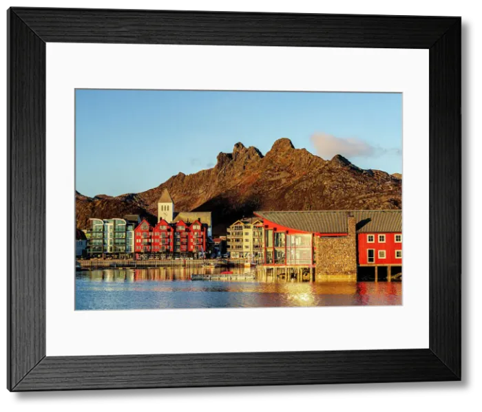 Framed Print : Multicolored houses at dawn, Svolvaer, Lofoten Islands, Nordland, Norway, Scandinavia, Europe Framed Print : Multicolored houses at dawn, Svolvaer, Lofoten Islands, Nordland, Norway, Scandinavia, Europe