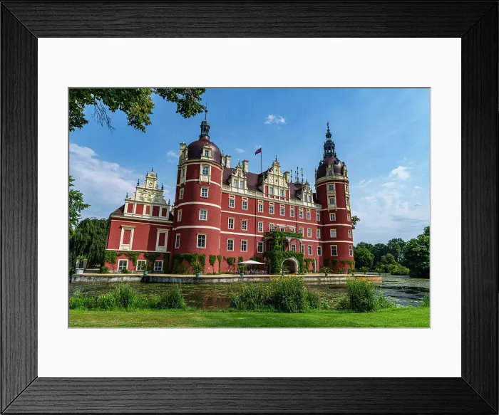 Framed Print : Muskau Castle, Muskau (Muskauer) Park, UNESCO World Heritage Site, Bad Muskau, Saxony, Germany, Europe Framed Print : Muskau Castle, Muskau (Muskauer) Park, UNESCO World Heritage Site, Bad Muskau, Saxony, Germany, Europe