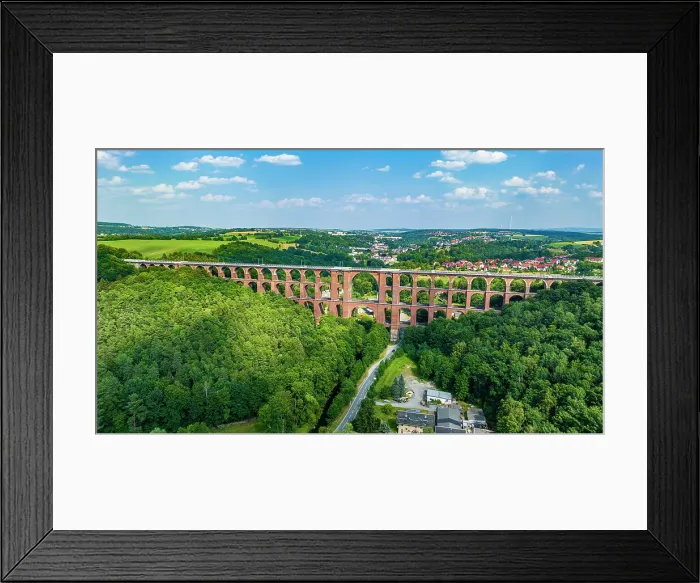 Framed Print : Goltzsch Viaduct, largest brick-built bridge in the world, Saxony, Germany, Europe Framed Print : Goltzsch Viaduct, largest brick-built bridge in the world, Saxony, Germany, Europe