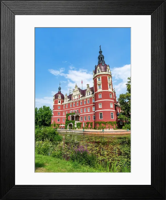 Framed Print : Muskau Castle, Muskau (Muskauer) Park, UNESCO World Heritage Site, Bad Muskau, Saxony, Germany, Europe Framed Print : Muskau Castle, Muskau (Muskauer) Park, UNESCO World Heritage Site, Bad Muskau, Saxony, Germany, Europe