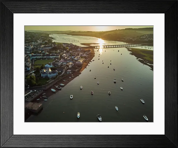 Framed Print : An aerial view of Shaldon, a popular village on the shore of the estuary of the River Teign, near Teignmouth, on the south coast of Devon, England, United Kingdom, Europe Framed Print : An aerial view of Shaldon, a popular village on the shore of the estuary of the River Teign, near Teignmouth, on the south coast of Devon, England, United Kingdom, Europe