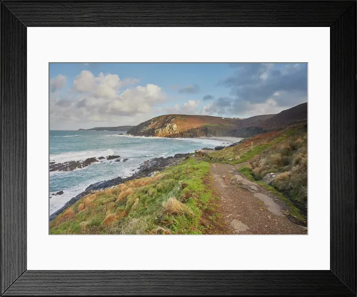 Framed Print : The cliffs and sands of Portheras Cove, a remote beach near Pendeen, on the rugged Atlantic cliffs of the far west of Cornwall, England, United Kingdom, Europe Framed Print : The cliffs and sands of Portheras Cove, a remote beach near Pendeen, on the rugged Atlantic cliffs of the far west of Cornwall, England, United Kingdom, Europe