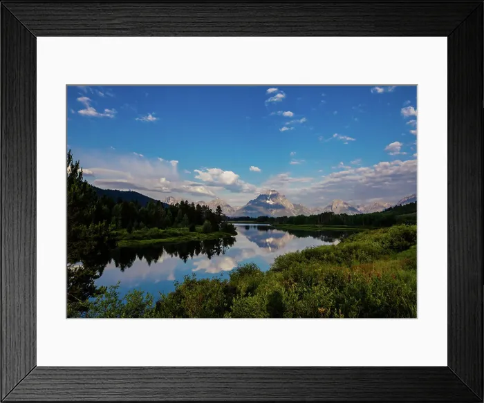Framed Print : Grand Teton National Park waters, Jackson, Wyoming, United States of America, North America Framed Print : Grand Teton National Park waters, Jackson, Wyoming, United States of America, North America