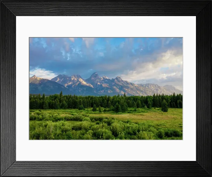 Framed Print : Grand Teton National Park plains and mountains, Jackson, Wyoming, United States of America, North America Framed Print : Grand Teton National Park plains and mountains, Jackson, Wyoming, United States of America, North America