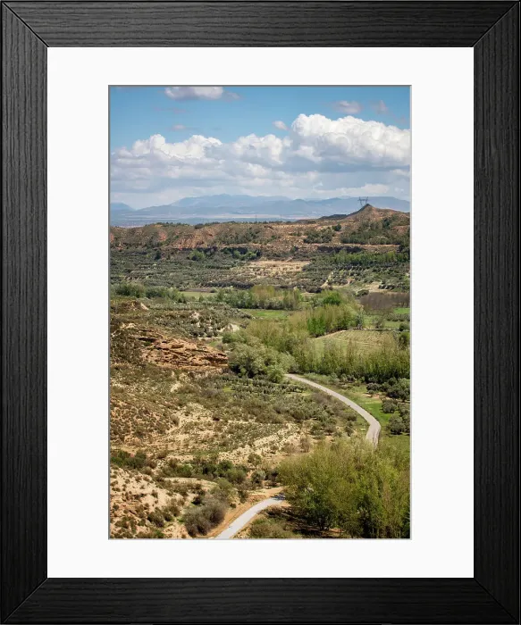 Framed Print : Desert landscape view at Francisco Abellan Dam, Granada, Andalusia, Spain, Europe Framed Print : Desert landscape view at Francisco Abellan Dam, Granada, Andalusia, Spain, Europe