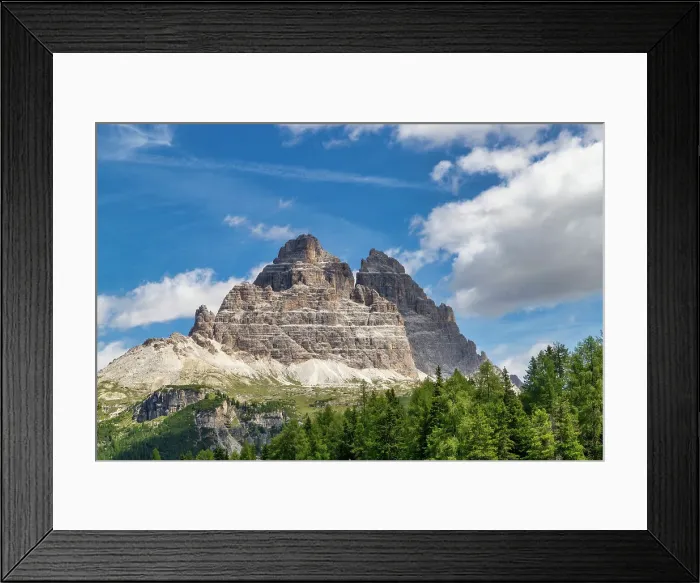 Framed Print : Tre Cime di Lavaredo, Belluno Dolomites, Auronzo di Cadore, Belluno District, Veneto, Italy, Europe Framed Print : Tre Cime di Lavaredo, Belluno Dolomites, Auronzo di Cadore, Belluno District, Veneto, Italy, Europe