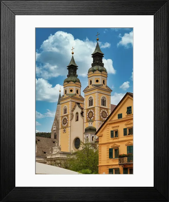 Framed Print : Cathedral Square and Baroque Cathedral, Brixen, Sudtirol (South Tyrol) (Province of Bolzano), Italy, Europe Framed Print : Cathedral Square and Baroque Cathedral, Brixen, Sudtirol (South Tyrol) (Province of Bolzano), Italy, Europe