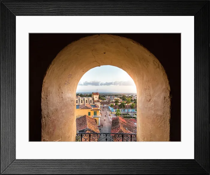Framed Print : The streets and rooftops of historic Trinidad at sunset, Trinidad, Cuba, Central America Framed Print : The streets and rooftops of historic Trinidad at sunset, Trinidad, Cuba, Central America