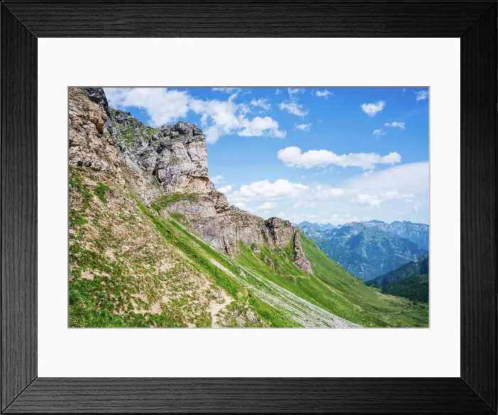 Framed Print : Impressive alpine cliffs of Passo Valtendra (Veglia-to-Devero), Alpe Veglia, Piemonte (Piedmont), Italy, Europe Framed Print : Impressive alpine cliffs of Passo Valtendra (Veglia-to-Devero), Alpe Veglia, Piemonte (Piedmont), Italy, Europe