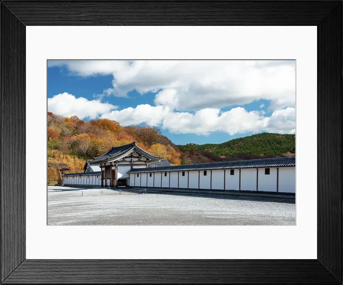 Framed Print : White walls of a Buddhist temple in autumn landscape, Osorezan Bodaiji Temple, Mutsu, Aomori prefecture, Honshu, Japan, Asia Framed Print : White walls of a Buddhist temple in autumn landscape, Osorezan Bodaiji Temple, Mutsu, Aomori prefecture, Honshu, Japan, Asia
