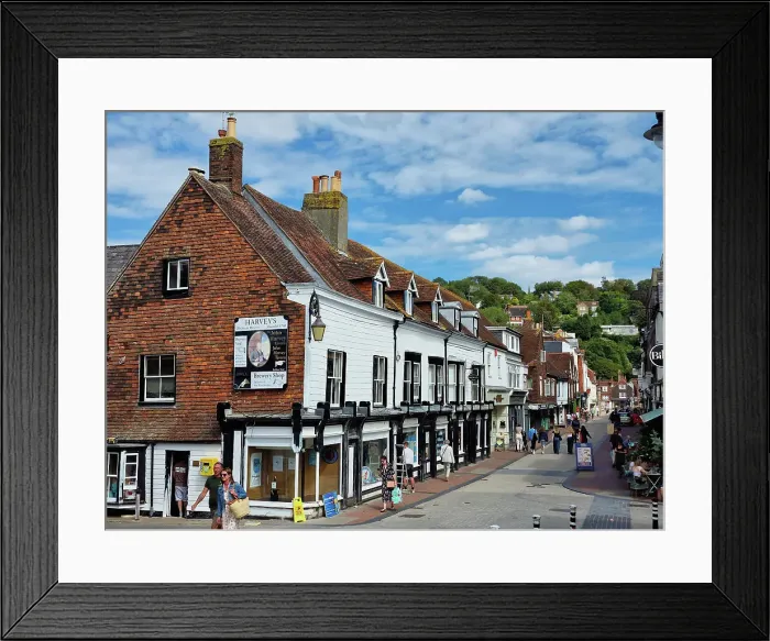 Framed Print : Cliffe High Street, Lewes, East Sussex, England, United Kingdom, Europe Framed Print : Cliffe High Street, Lewes, East Sussex, England, United Kingdom, Europe