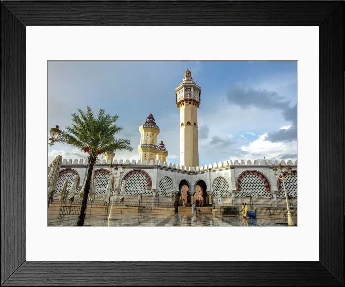 Framed Print : The Great Mosque in Touba, Senegal, West Africa, Africa Framed Print : The Great Mosque in Touba, Senegal, West Africa, Africa