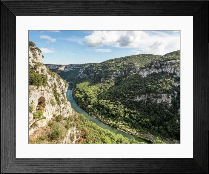 Framed Print : Gorge de l'Ardeche, River Ardeche, Auvergne-Rhone-Alpes, France, Europe Framed Print : Gorge de l'Ardeche, River Ardeche, Auvergne-Rhone-Alpes, France, Europe