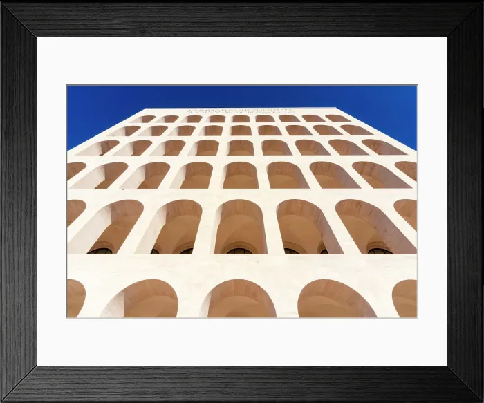 Framed Print : Palazzo della Civilta Italiana (Palazzo della Civilta del Lavoro) (Square Colosseum), EUR, Rome, Latium (Lazio), Italy, Europe Framed Print : Palazzo della Civilta Italiana (Palazzo della Civilta del Lavoro) (Square Colosseum), EUR, Rome, Latium (Lazio), Italy, Europe