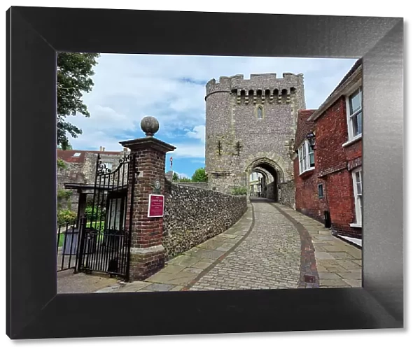 Castle Gate, Lewes, East Sussex, England, United Kingdom, Europe