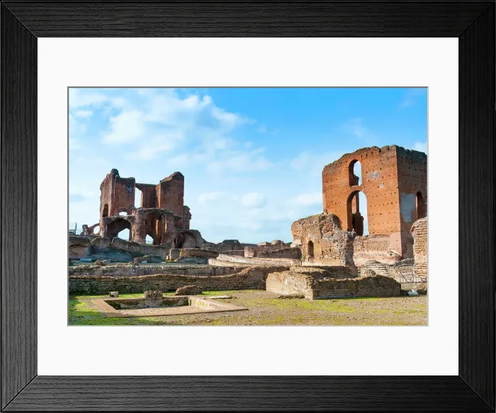 Framed Print : Terme, Baths, Roman Villa of Quintilii, Appian Way, Rome, Latium (Lazio), Italy, Europe Framed Print : Terme, Baths, Roman Villa of Quintilii, Appian Way, Rome, Latium (Lazio), Italy, Europe
