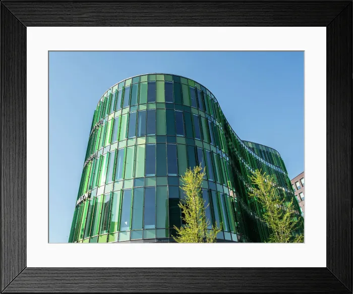 Framed Print : Modern architecture with the green Glass Vase, Malmo, Sweden, Scandinavia, Europe Framed Print : Modern architecture with the green Glass Vase, Malmo, Sweden, Scandinavia, Europe