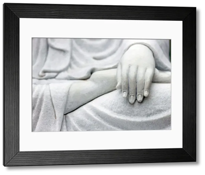 Framed Print : Hand of marble statue of the Goddess of Mercy and Compassion, Bodgisattva Avalokitshevara (Guanyin) (Quan Am), Tinh That Quan Am Pagoda, Dalat, Vietnam, Indochina, Southeast Asia, Asia Framed Print : Hand of marble statue of the Goddess of Mercy and Compassion, Bodgisattva Avalokitshevara (Guanyin) (Quan Am), Tinh That Quan Am Pagoda, Dalat, Vietnam, Indochina, Southeast Asia, Asia