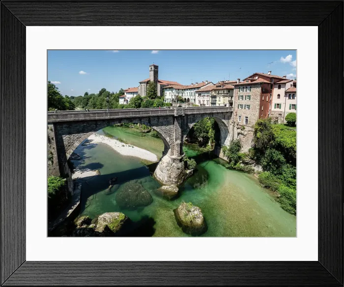 Framed Print : Devil's Bridge over the Natisone River, Cividale del Friuli, Udine, Friuli Venezia Giulia, Italy, Europe Framed Print : Devil's Bridge over the Natisone River, Cividale del Friuli, Udine, Friuli Venezia Giulia, Italy, Europe