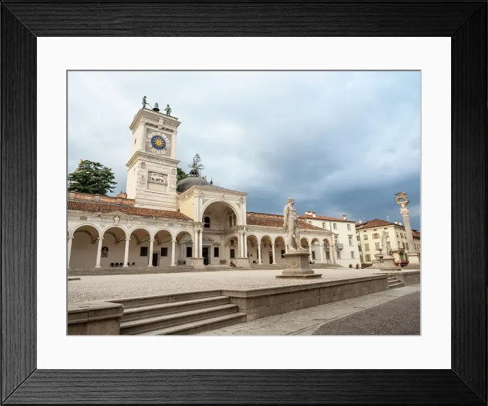 Framed Print : Loggia of San Giovanni with clock tower, Piazza della Liberta, Udine, Friuli Venezia Giulia, Italy, Europe Framed Print : Loggia of San Giovanni with clock tower, Piazza della Liberta, Udine, Friuli Venezia Giulia, Italy, Europe