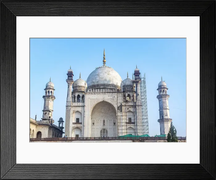 Framed Print : Bibi Ka Maqbara in Aurangabad, Maharashtra, India, Asia Framed Print : Bibi Ka Maqbara in Aurangabad, Maharashtra, India, Asia