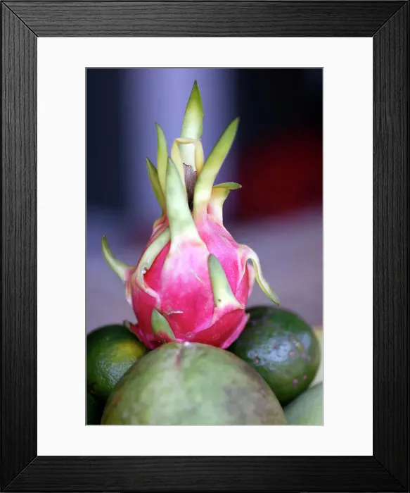 Framed Print : Food buffet in a restaurant, fresh fruits and dragon fruit, Dalat, Vietnam, Indochina, Southeast Asia, Asia Framed Print : Food buffet in a restaurant, fresh fruits and dragon fruit, Dalat, Vietnam, Indochina, Southeast Asia, Asia