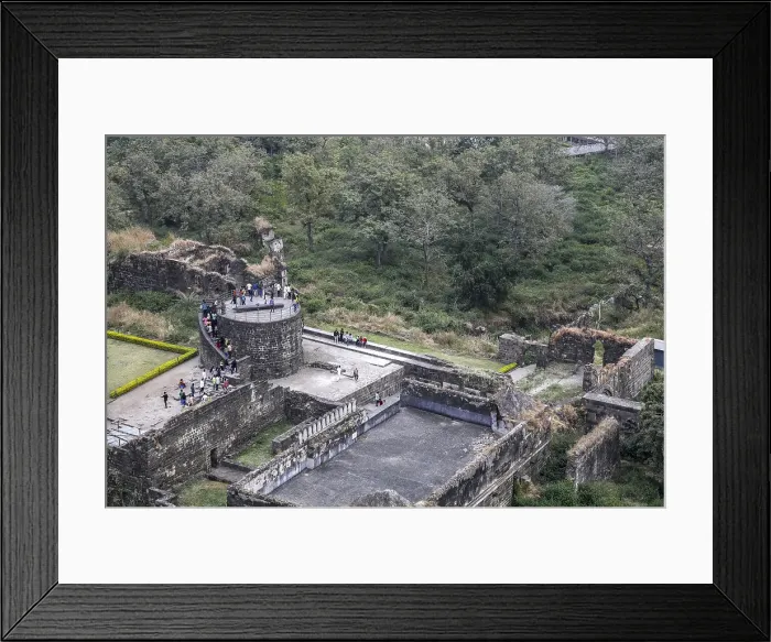 Framed Print : Daulatabad Fort, Maharashtra, India, Asia Framed Print : Daulatabad Fort, Maharashtra, India, Asia