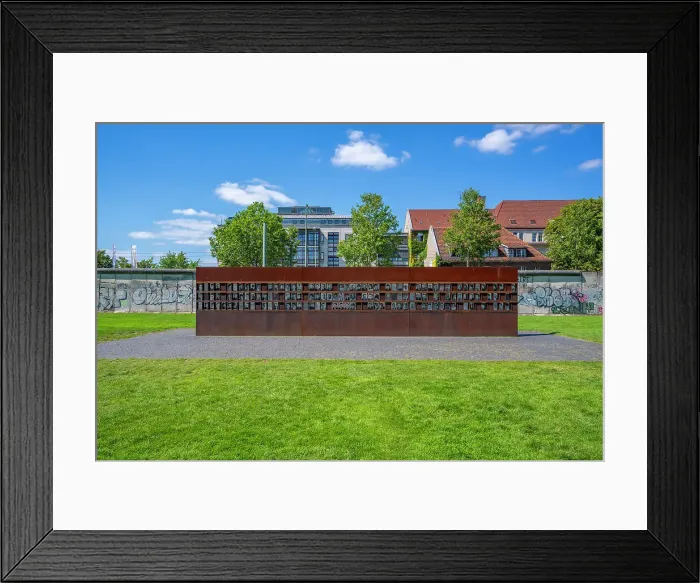 Framed Print : View of the Berlin Wall Memorial, Memorial Park, Bernauer Strasse, Berlin, Germany, Europe Framed Print : View of the Berlin Wall Memorial, Memorial Park, Bernauer Strasse, Berlin, Germany, Europe