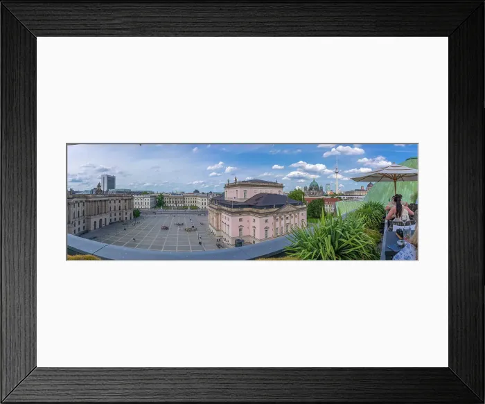Framed Print : View of Bebelplatz, Berliner Fernsehturm and Berlin Cathedral from the Rooftop Terrace at Hotel de Rome, Berlin, Germany, Europe Framed Print : View of Bebelplatz, Berliner Fernsehturm and Berlin Cathedral from the Rooftop Terrace at Hotel de Rome, Berlin, Germany, Europe