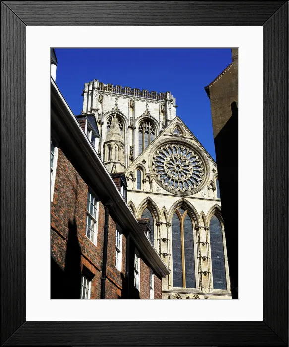 Framed Print : York Minster from Minster Gates, York, Yorkshire, England, United Kingdom, Europe Framed Print : York Minster from Minster Gates, York, Yorkshire, England, United Kingdom, Europe