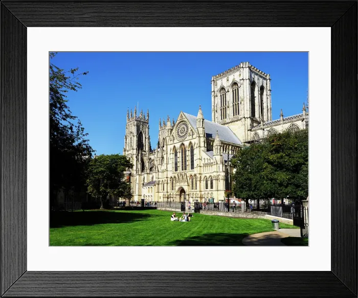 Framed Print : York Minster from Minster Gardens, York, Yorkshire, England, United Kingdom, Europe Framed Print : York Minster from Minster Gardens, York, Yorkshire, England, United Kingdom, Europe