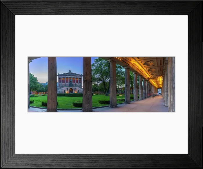 Framed Print : View of Kolonnadenhof at dusk, UNESCO World Heritage Site, Museum Island, Mitte, Berlin, Germany, Europe Framed Print : View of Kolonnadenhof at dusk, UNESCO World Heritage Site, Museum Island, Mitte, Berlin, Germany, Europe