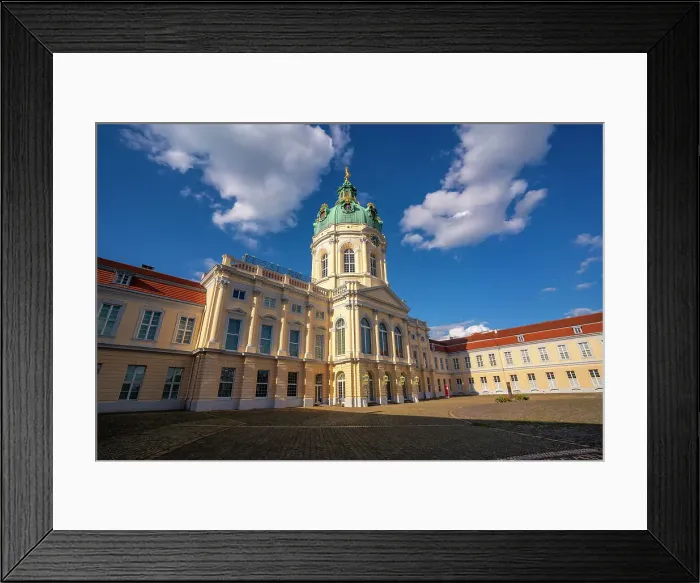 Framed Print : View of Charlottenburg Palace at Schloss Charlottenburg, Berlin, Germany, Europe Framed Print : View of Charlottenburg Palace at Schloss Charlottenburg, Berlin, Germany, Europe