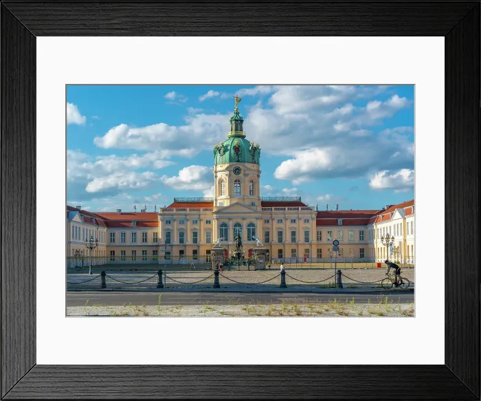 Framed Print : View of Charlottenburg Palace at Schloss Charlottenburg, Berlin, Germany, Europe Framed Print : View of Charlottenburg Palace at Schloss Charlottenburg, Berlin, Germany, Europe
