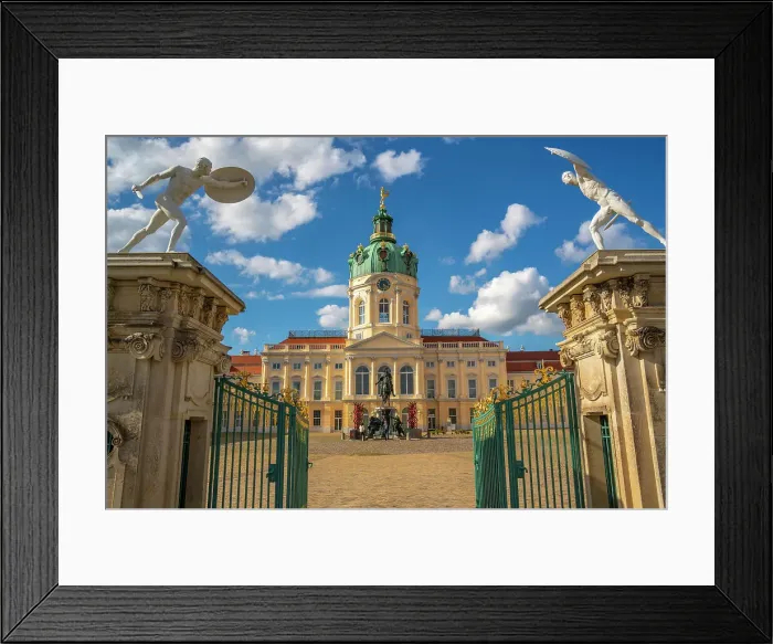 Framed Print : View of Charlottenburg Palace at Schloss Charlottenburg, Berlin, Germany, Europe Framed Print : View of Charlottenburg Palace at Schloss Charlottenburg, Berlin, Germany, Europe
