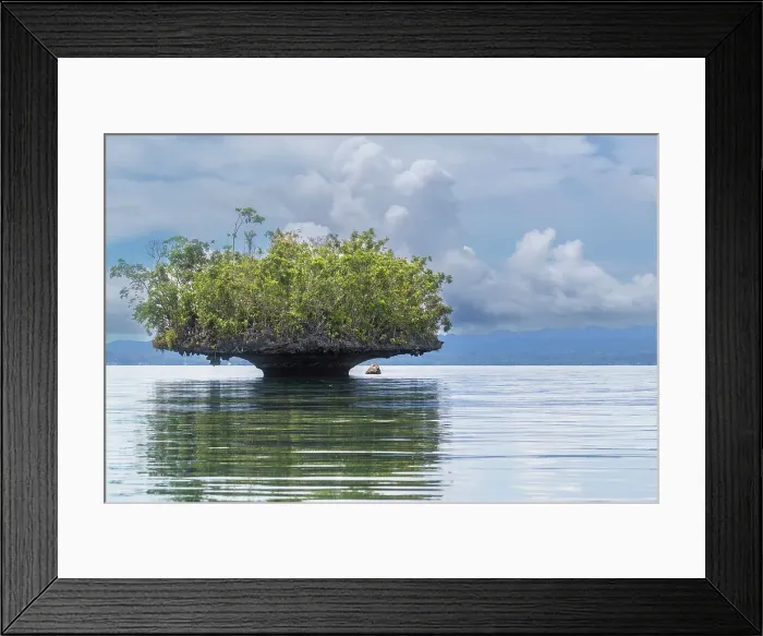Framed Print : A view of limestone islets covered in vegetation, Gam Island, Raja Ampat, Indonesia, Southeast Asia, Asia Framed Print : A view of limestone islets covered in vegetation, Gam Island, Raja Ampat, Indonesia, Southeast Asia, Asia